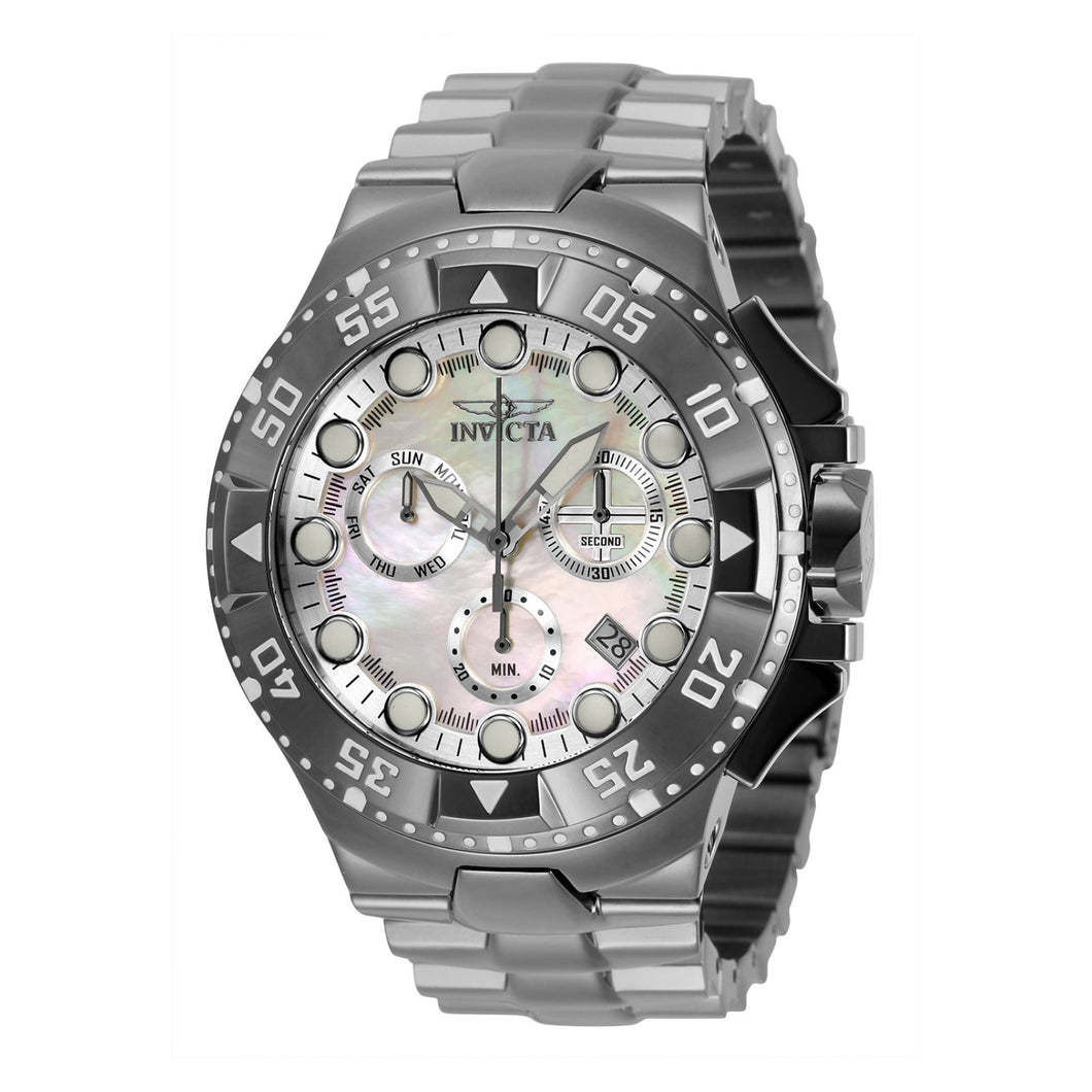 RELOJ  PARA HOMBRE INVICTA EXCURSION 34860 - BLANCO, ANTIGUO PLATA