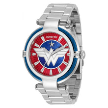 Cargar imagen en el visor de la galería, RELOJ MUJER MARAVILLA PARA MUJER INVICTA DC COMICS 34956 - AZUL, ROJO, BLANCO, PLATA