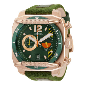 RELOJ CLÁSICO PARA HOMBRE INVICTA AVIATOR 34981 - VERDE OSCURO