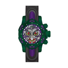 Cargar imagen en el visor de la galería, RELOJ BUFÓN PARA MUJER INVICTA DC COMICS 35063 - ROJO, VERDE, PÚRPURA, ANTIGUO PLATA, TITANIO, AMARILLO