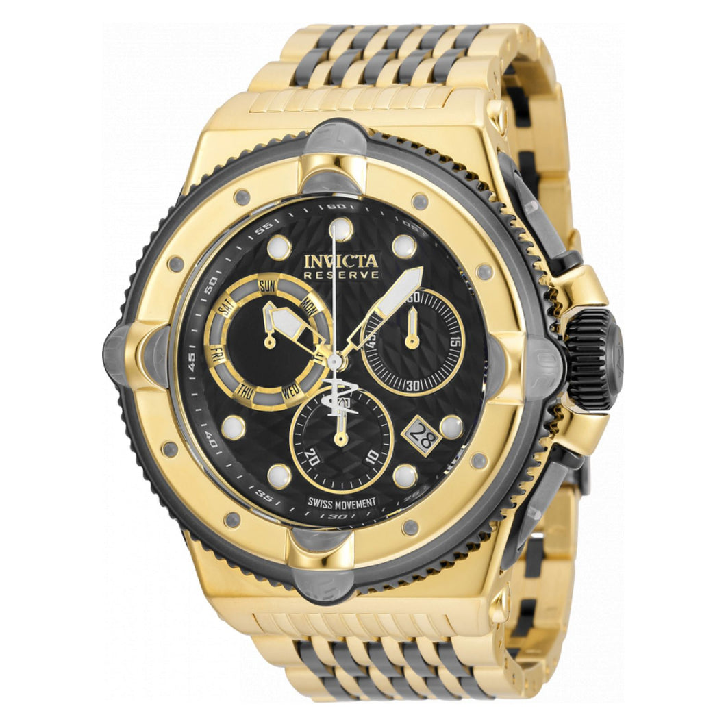 RELOJ  PARA HOMBRE INVICTA SEA MONSTER 35159 - DORADO, NEGRO