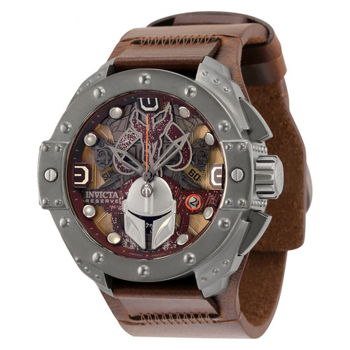 RELOJ MANDALORIAN PARA HOMBRE INVICTA STAR WARS 35162 - MARRÓN