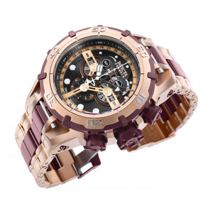 RELOJ  PARA HOMBRE INVICTA SUBAQUA 35391 - NEGRO, ROSA ORO, MARRÓN