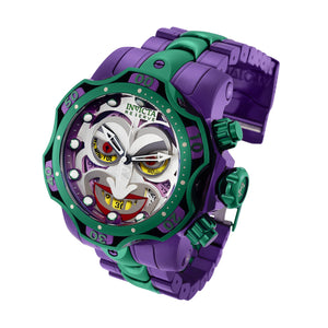 RELOJ BUFÓN PARA HOMBRE INVICTA DC COMICS 35380 - VERDE PÚRPURA