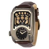 RELOJ CLÁSICO PARA HOMBRE INVICTA CUADRO 35454 - MARRÓN