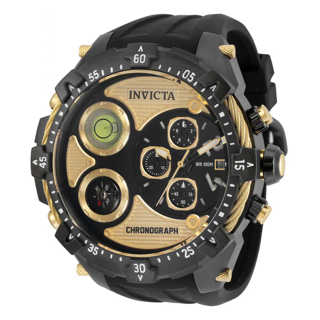 RELOJ DEPORTIVO PARA HOMBRE INVICTA COALITION FORCES 35472 - NEGRO, ORO