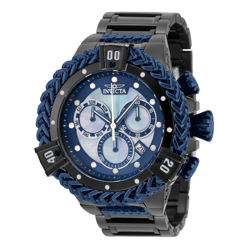 RELOJ  PARA HOMBRE INVICTA BOLT 35576 - NEGRO, AZUL OSCURO