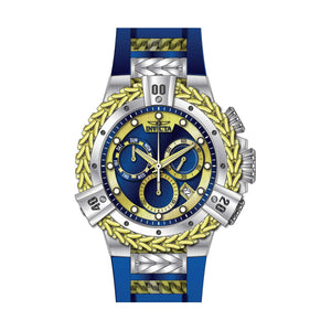 RELOJ DEPORTIVO PARA HOMBRE INVICTA BOLT 35581 - AZUL, DORADO