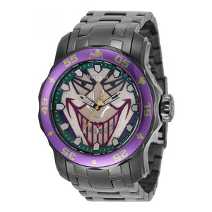 RELOJ BUFÓN PARA HOMBRE INVICTA DC COMICS 35613 - GRIS, NEGRO, ROJO, VERDE