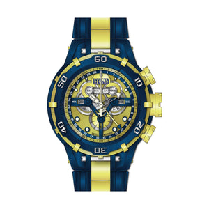 RELOJ  PARA HOMBRE INVICTA SUBAQUA 35626 - ORO, AZUL