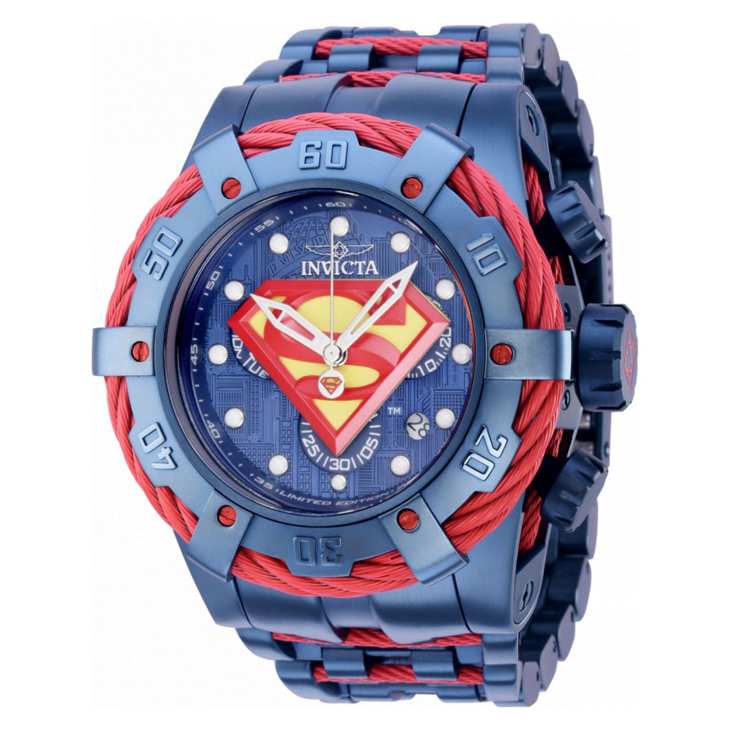 RELOJ SUPERMAN PARA HOMBRE INVICTA DC COMICS 35673 - AZUL