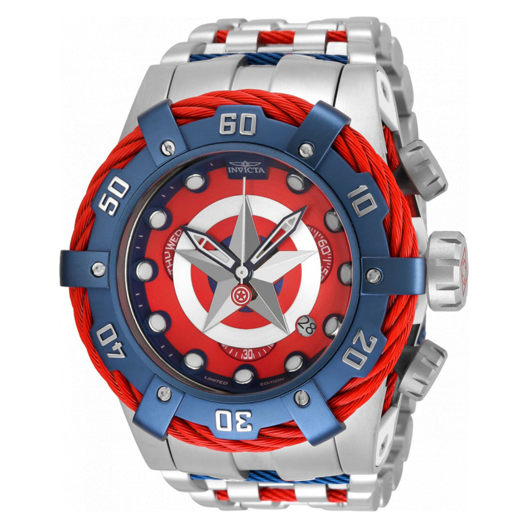 RELOJ CAPITÁN AMÉRICA PARA HOMBRE INVICTA MARVEL 35674 - MULTICOLOR