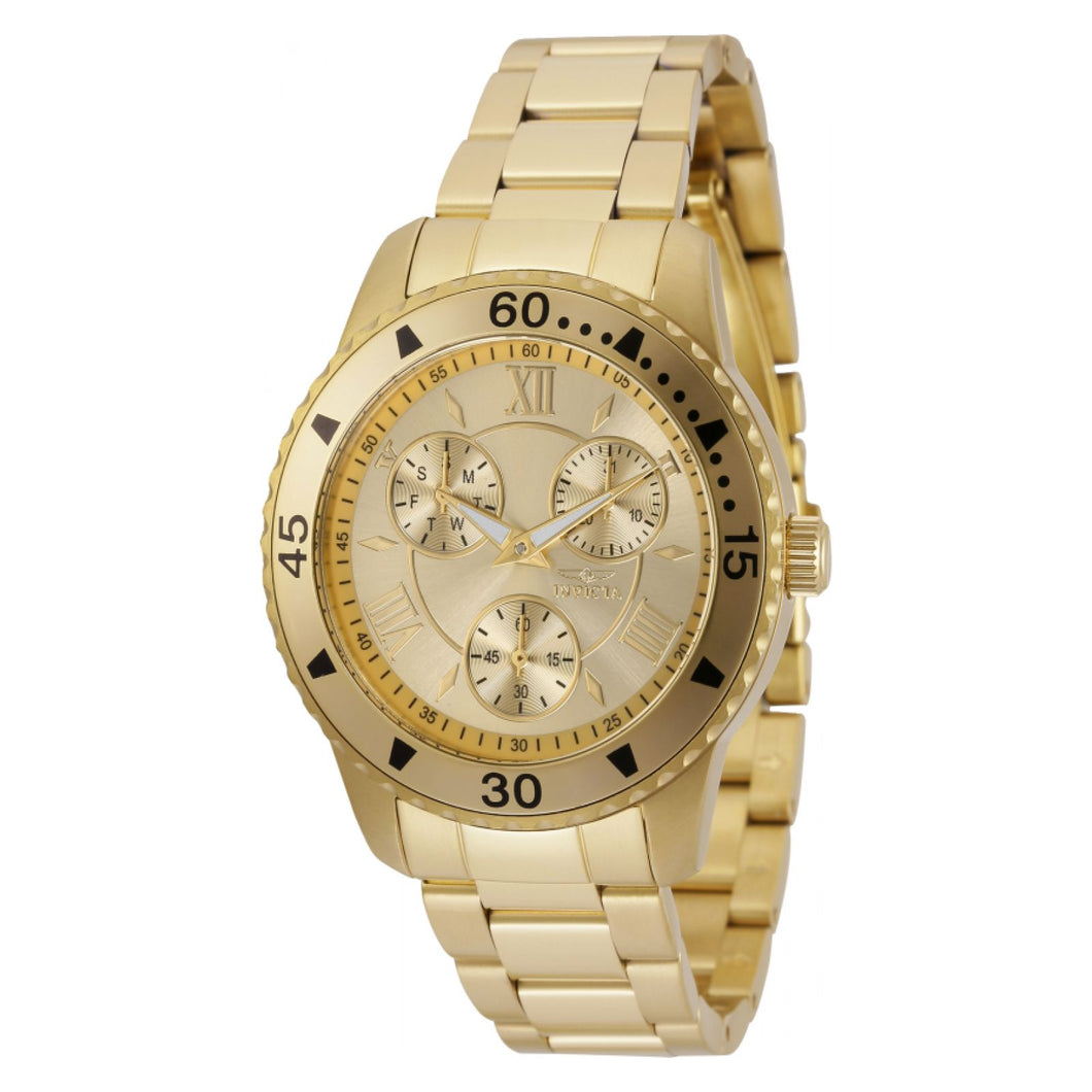 RELOJ  PARA MUJER INVICTA ANGEL 35828 - ORO