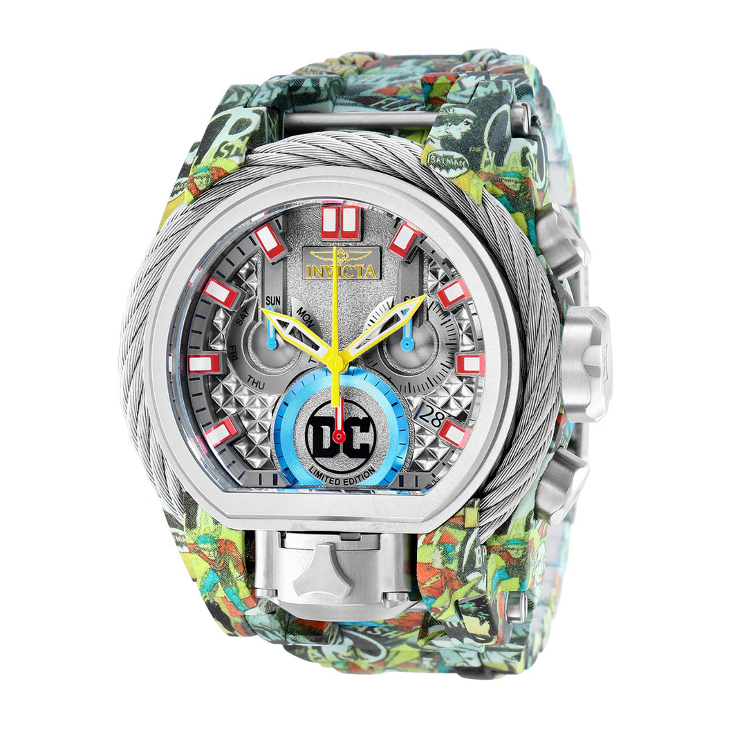 RELOJ BATMAN PARA HOMBRE INVICTA DC COMICS 35878 - TITANIO, AZUL, ROJO