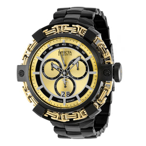 RELOJ  PARA HOMBRE INVICTA RESERVE 36189 - ORO,   NEGRO