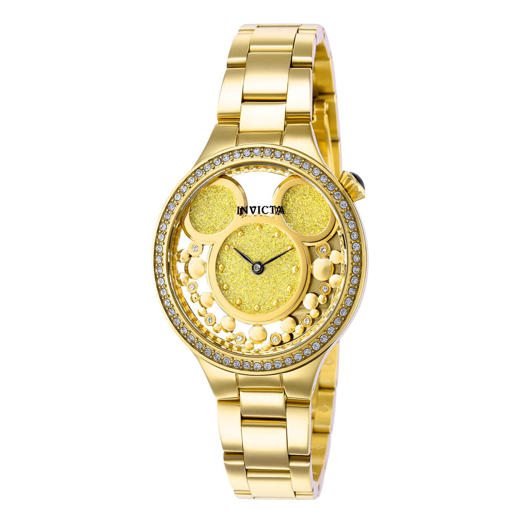 RELOJ  PARA MUJER INVICTA DISNEY LIMITED EDITION 36262 - ORO