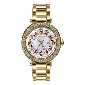 RELOJ MICKEY MOUSE PARA MUJER INVICTA DISNEY LIMITED EDITION 36348 - ORO