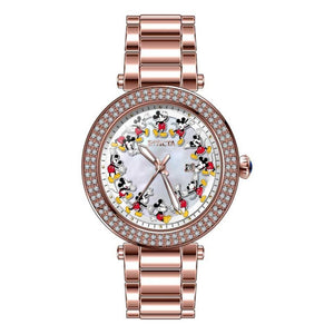 RELOJ MICKEY MOUSE PARA MUJER INVICTA DISNEY LIMITED EDITION 36349 - ORO ROSA