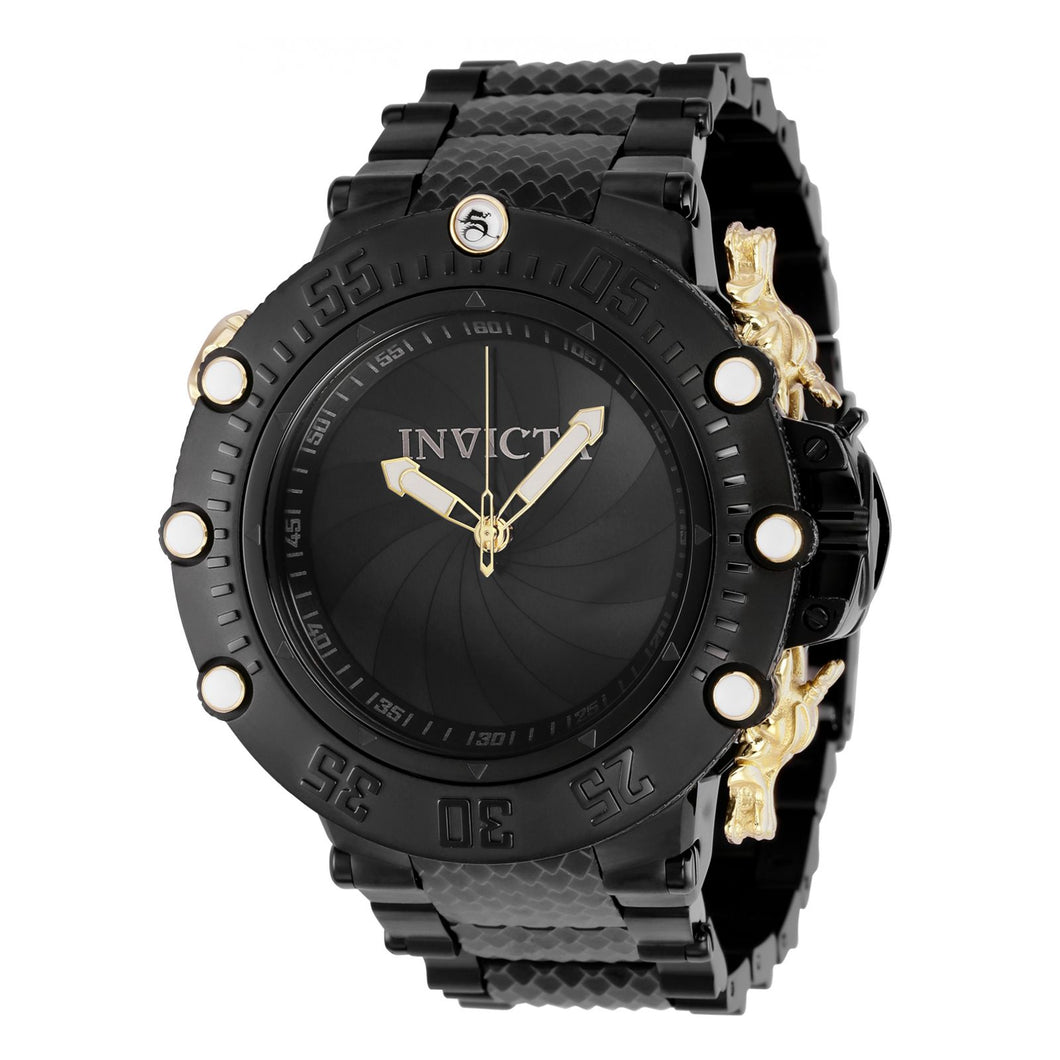 RELOJ  PARA HOMBRE INVICTA SUBAQUA 36316 - NEGRO, ORO