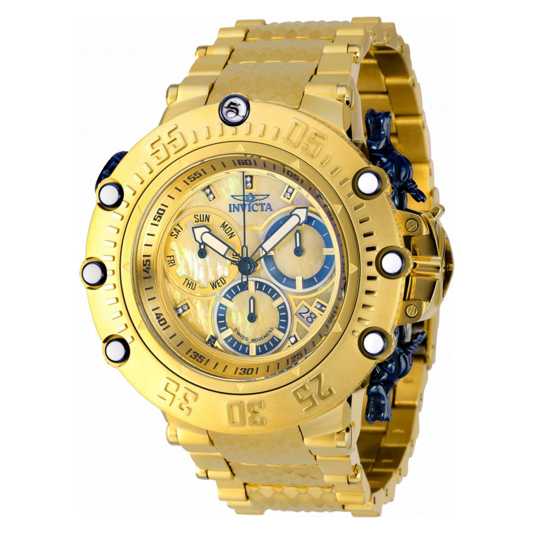 RELOJ  PARA HOMBRE INVICTA SUBAQUA 36317 - DORADO