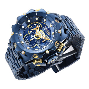 RELOJ  PARA HOMBRE INVICTA RESERVE 36588 - AZUL, ORO