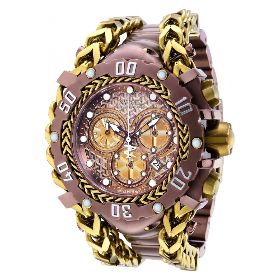 RELOJ  PARA HOMBRE INVICTA GLADIATOR 36619 - MARRÓN, CAQUI