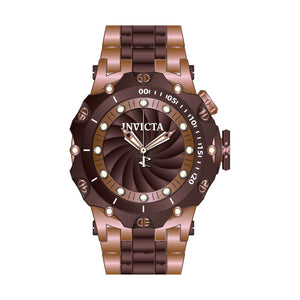 RELOJ  PARA HOMBRE INVICTA RESERVE 36662 - ROSA ORO, MARRÓN