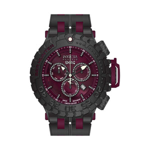 RELOJ  PARA HOMBRE INVICTA SHAQ 36908 - BORGOÑA, NEGRO