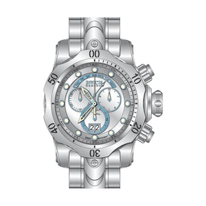 RELOJ  PARA HOMBRE INVICTA RESERVE 37028 - BLANCO, PLATA, CLARO AZUL