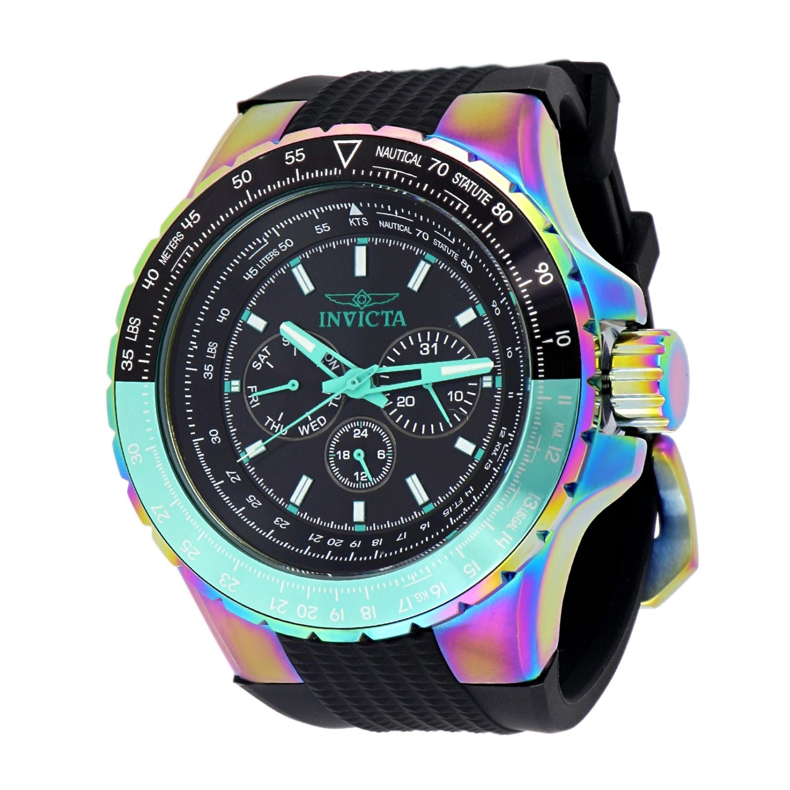 RELOJ DEPORTIVO PARA HOMBRE INVICTA AVIATOR 37033 - NEGRO