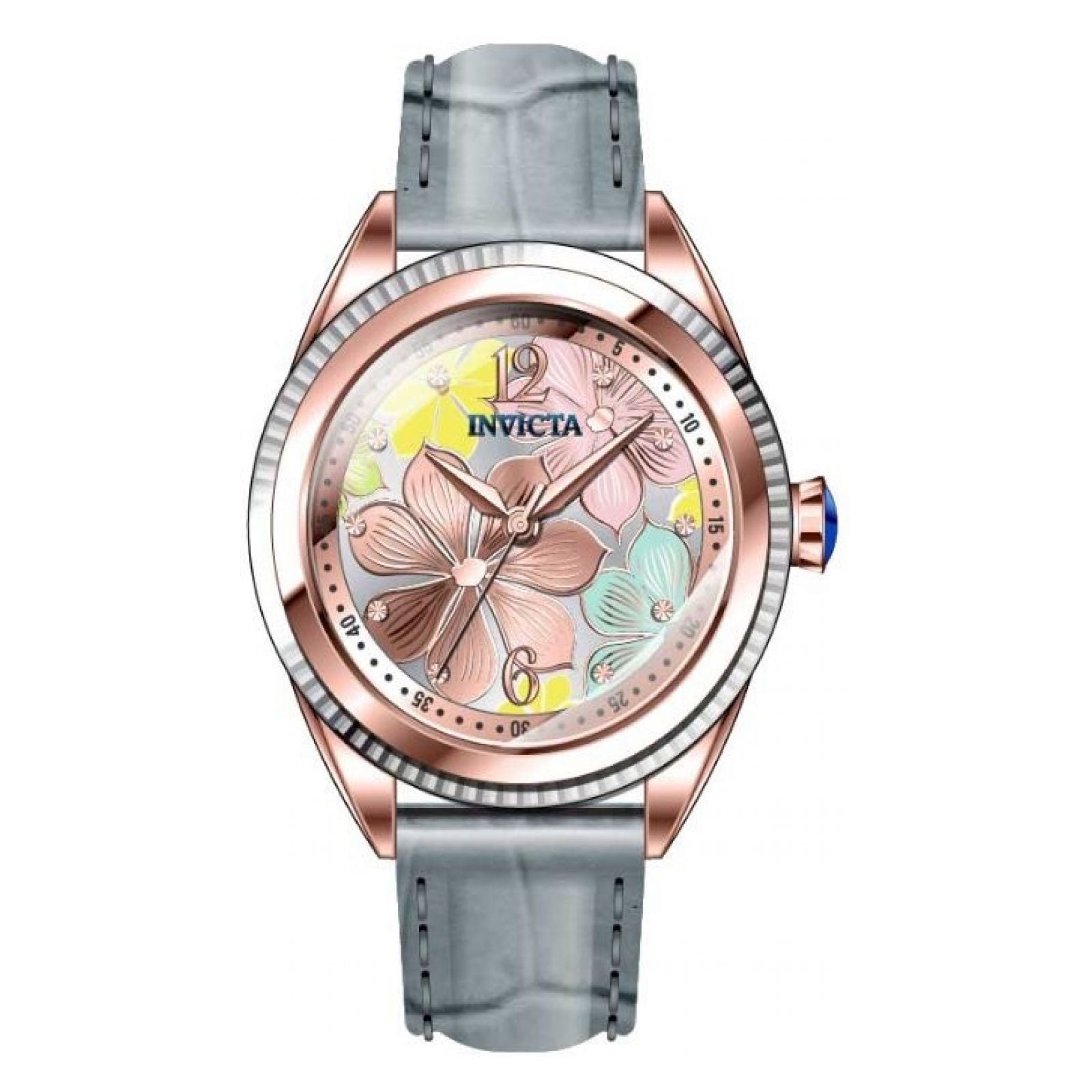 RELOJ CLÁSICO PARA MUJER INVICTA WILDFLOWER 37092 - GRIS