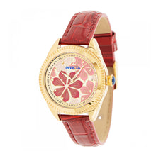 Cargar imagen en el visor de la galería, RELOJ CLÁSICO PARA MUJER INVICTA WILDFLOWER 37096 - ROJO