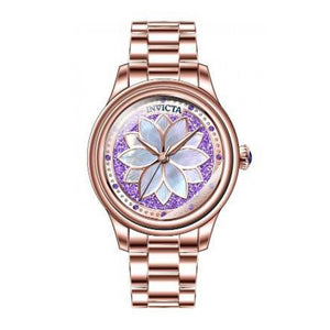 RELOJ  PARA MUJER INVICTA WILDFLOWER 37132 - ORO ROSA