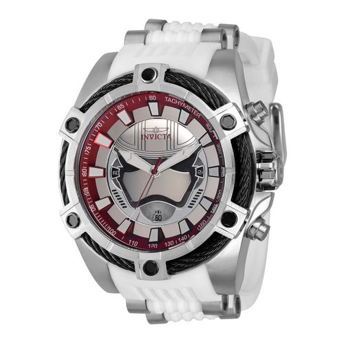 RELOJ CAPTAIN PHASMA PARA HOMBRE INVICTA STAR WARS 37207 - BLANCO, ACERO