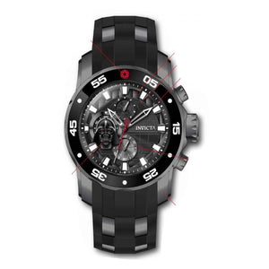 RELOJ DARTH VADER PARA HOMBRE INVICTA STAR WARS 37210 - NEGRO