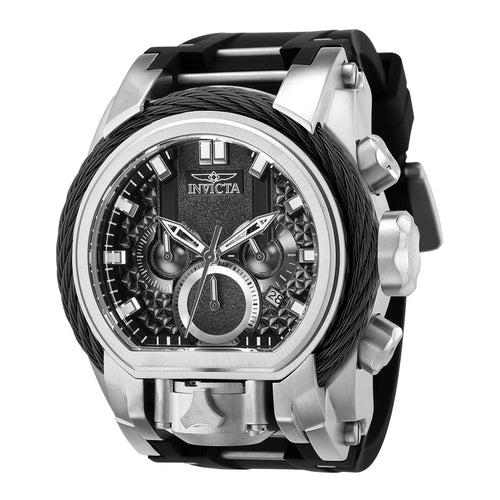 RELOJ DEPORTIVO PARA HOMBRE INVICTA BOLT 37222 - NEGRO, PLATA