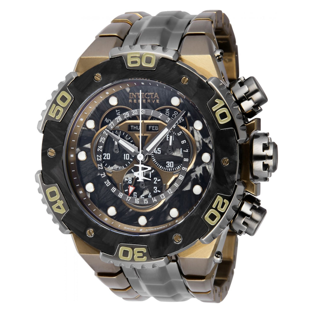 RELOJ  PARA HOMBRE INVICTA CARBON HAWK 37270 - CAQUI, TITANIO