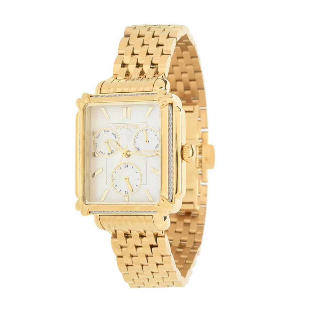 RELOJ  PARA MUJER INVICTA WILDFLOWER 37277 - DORADO