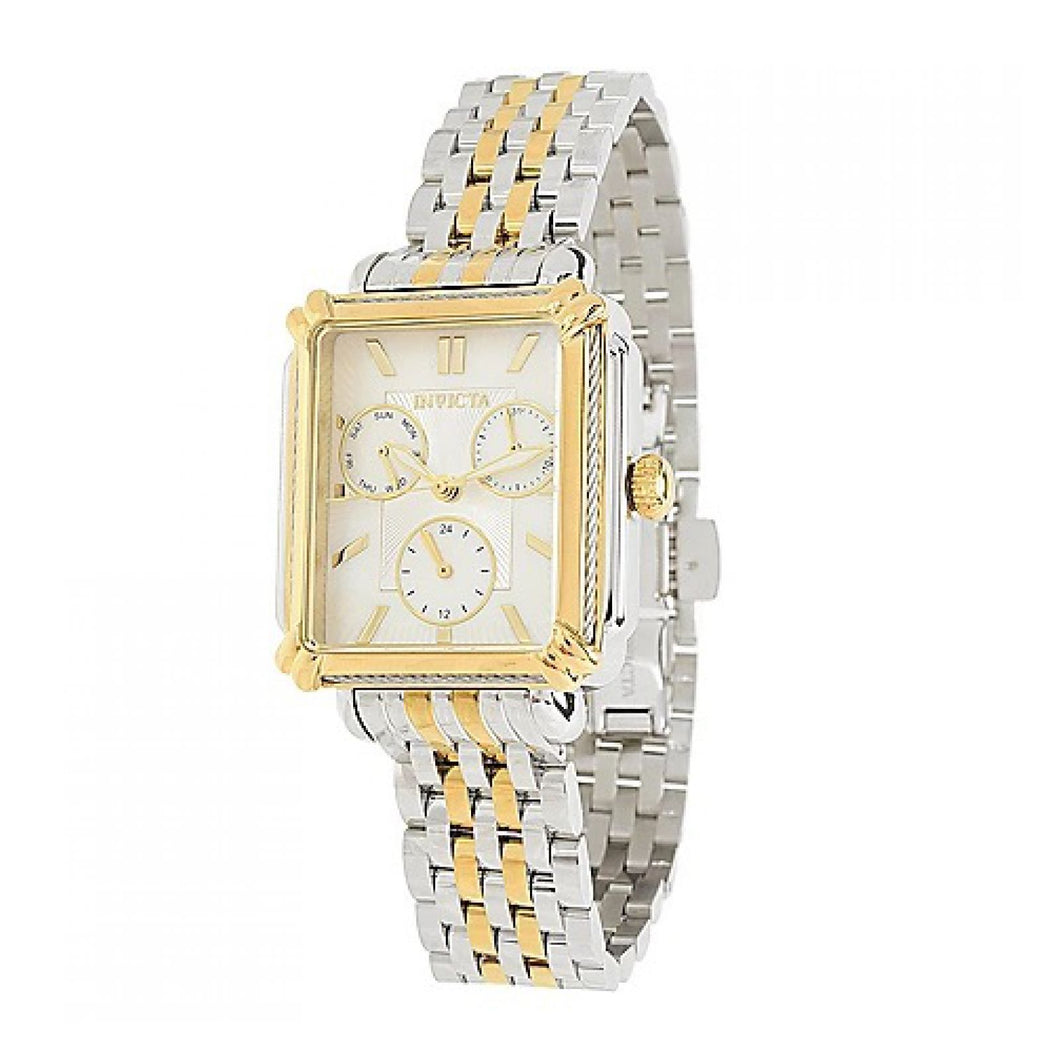 RELOJ  PARA MUJER INVICTA WILDFLOWER 37278 - PLATEADO