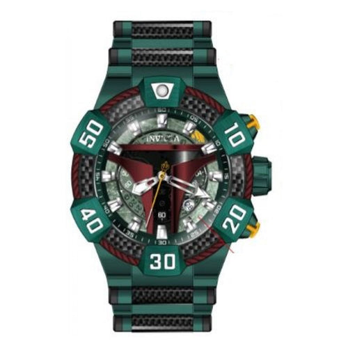 RELOJ BOBA FETT PARA HOMBRE INVICTA STAR WARS 37433 - VERDE