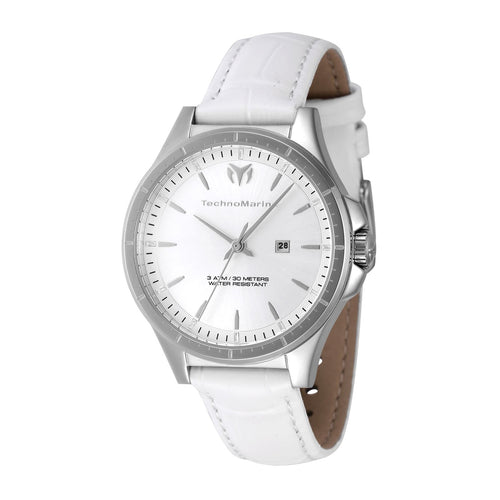 RELOJ CLÁSICO PARA MUJER TECHNOMARINE MOONSUN NÚMERO DE SERIE 822039 - BLANCO