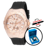 RELOJ DEPORTIVO PARA MUJER TECHNOMARINE CRUISE TM 124007 - NEGRO, BLANCO, MARRÓN CLARO