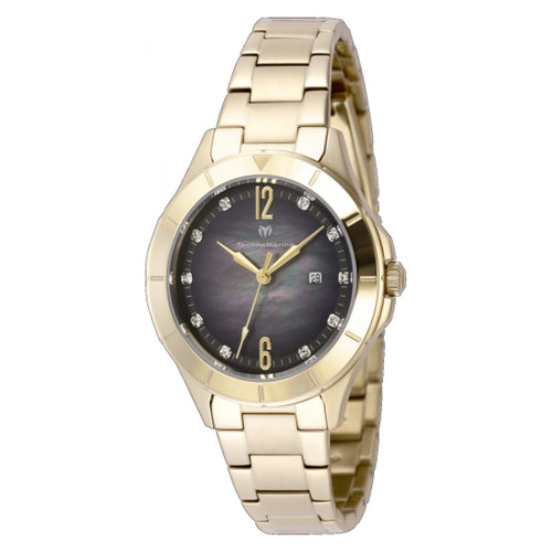 RELOJ  PARA MUJER TECHNOMARINE LUNA TM-826003 - ORO