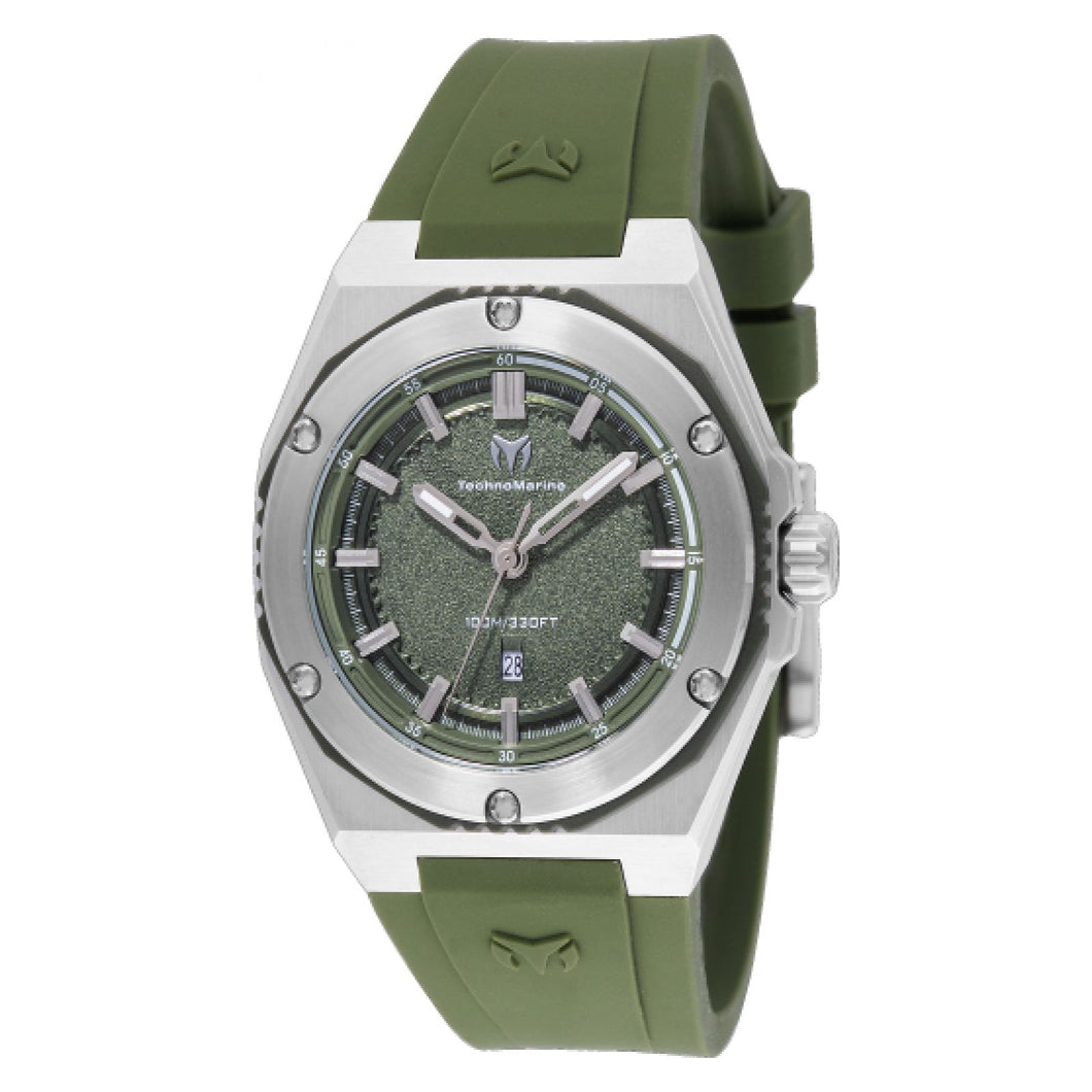 RELOJ DEPORTIVO PARA MUJER TECHNOMARINE CORAL TM-416054 - VERDE OLIVA