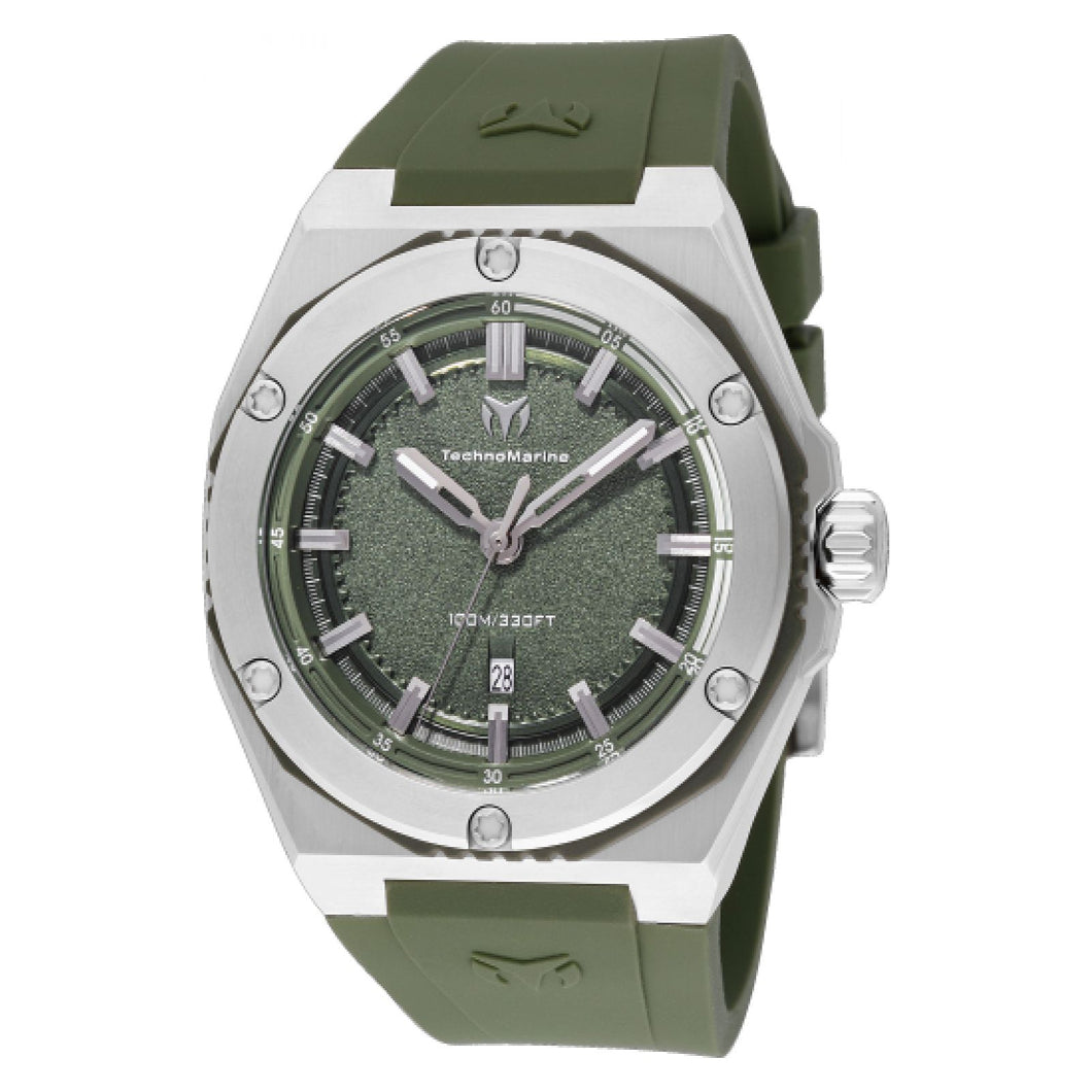 RELOJ DEPORTIVO PARA HOMBRE TECHNOMARINE CORAL TM-416067 - VERDE OLIVA