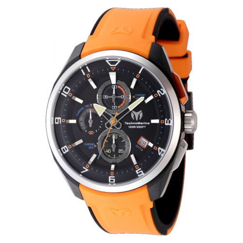RELOJ DEPORTIVO PARA HOMBRE TECHNOMARINE OCEAN TM-318128 - NARANJA, NEGRO