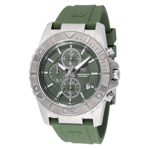 RELOJ DEPORTIVO PARA HOMBRE TECHNOMARINE SEA NÚMERO DE SERIE 725005 - VERDE OLIVA