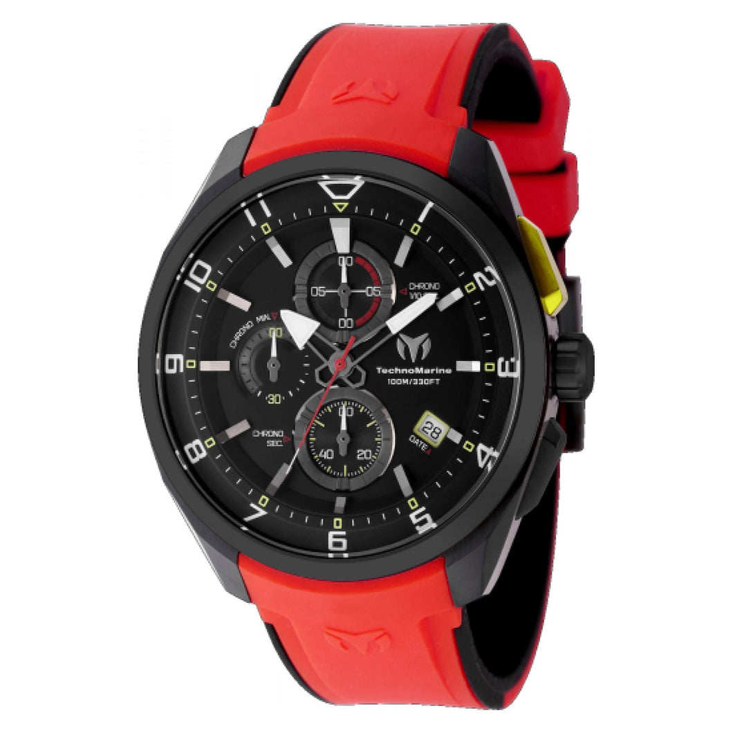 RELOJ DEPORTIVO PARA HOMBRE TECHNOMARINE OCEAN TM-318134 - ROJO, NEGRO