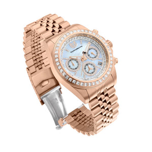 RELOJ  PARA MUJER TECHNOMARINE MANTA TM-221026 - ORO ROSA