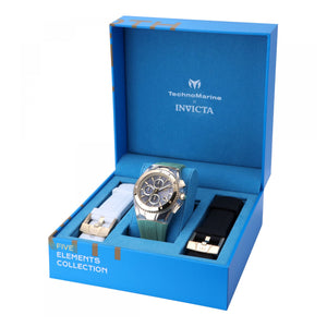 RELOJ DEPORTIVO PARA HOMBRE TECHNOMARINE FIVE ELEMENTS TM 122005 - VERDE, BLANCO, NEGRO